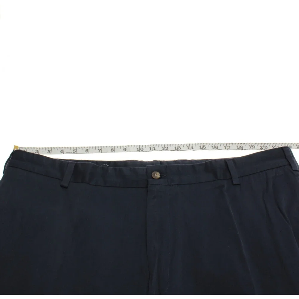 Frank's Pants NWT Chinos / Casual Pants Size 44 US in Navy Blue 100% Cotton